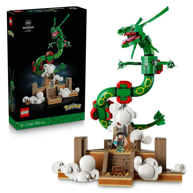 Lego Pokémon Rayquaza Bouwpakket met Dieren Figuur 72168