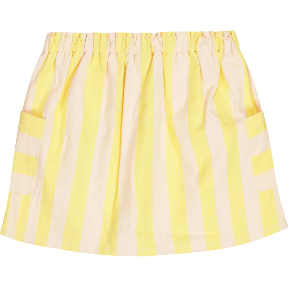 Tumble 'n Dry gestreepte korte rok geel, foto 3