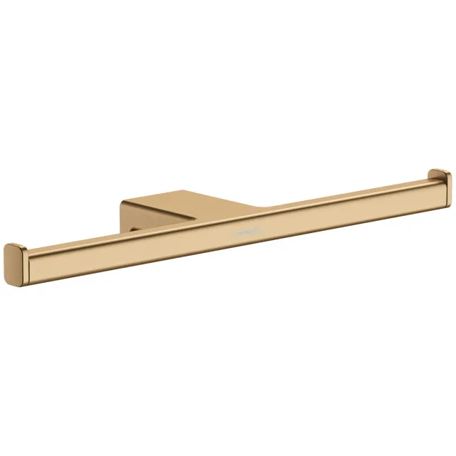 Hansgrohe AddStoris dubbele toiletrolhouder geborsteld brons Brushed Bronze