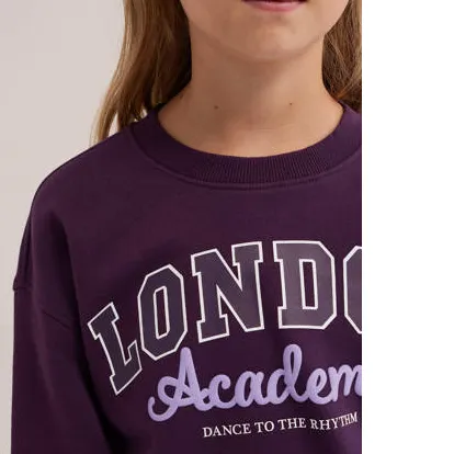WE Fashion sweater met tekst - paars, foto 5