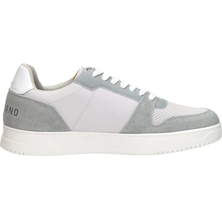 PME Legend Lassen lage sneakers lichtgrijs