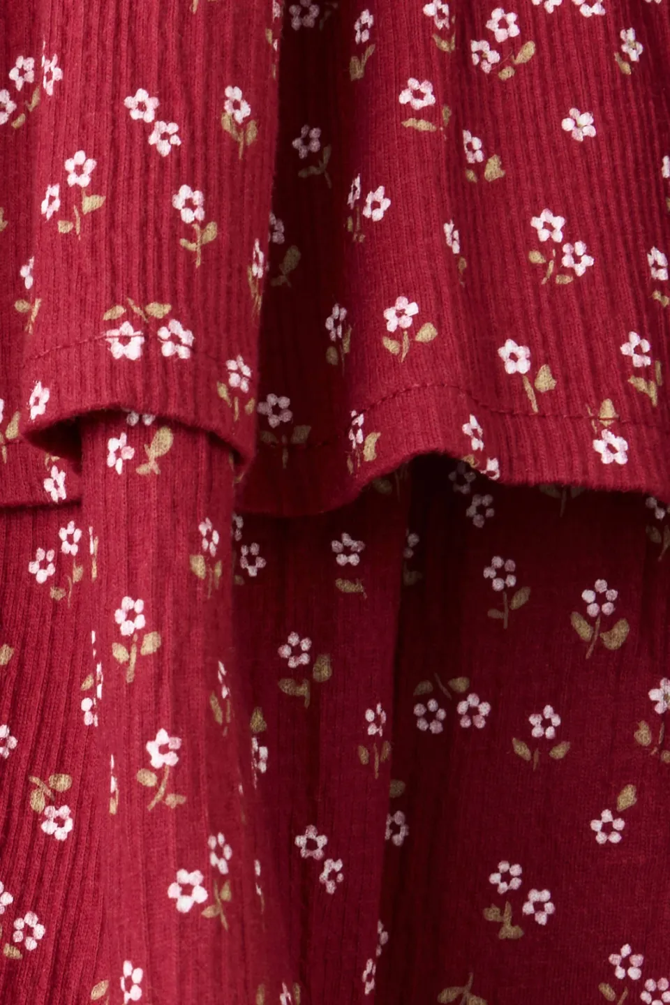 Mango gebloemde rok rood, foto 4