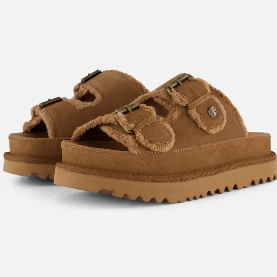Warmbat Dysart slippers cognac, foto 2