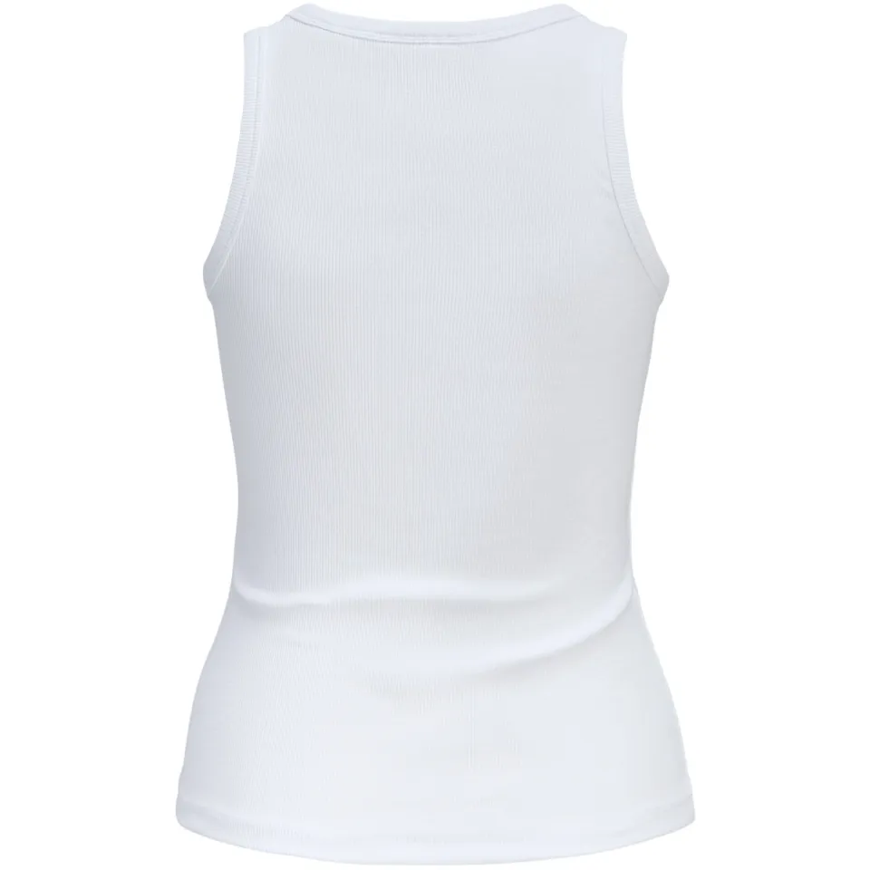 JJXX GIRL tanktop ribgebreid wit, foto 4