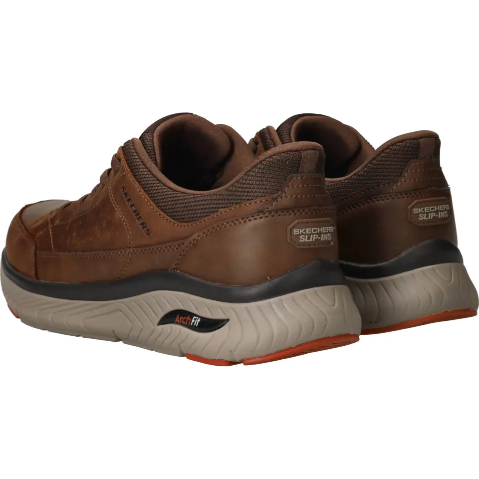 Skechers Arch Fit Crosser Felix sneakers cognac, foto 4