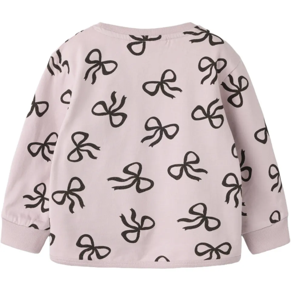 NAME IT MINI sweater met print - lichtroze, foto 4