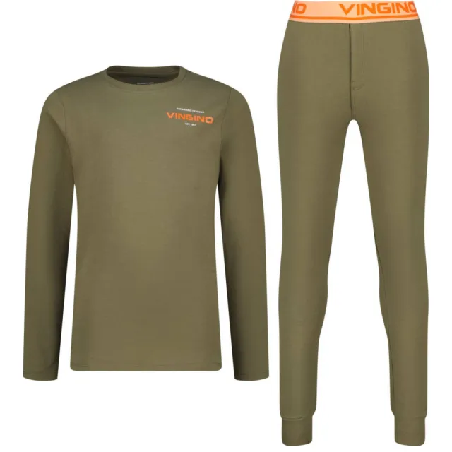 Vingino Wose pyjama armygroen