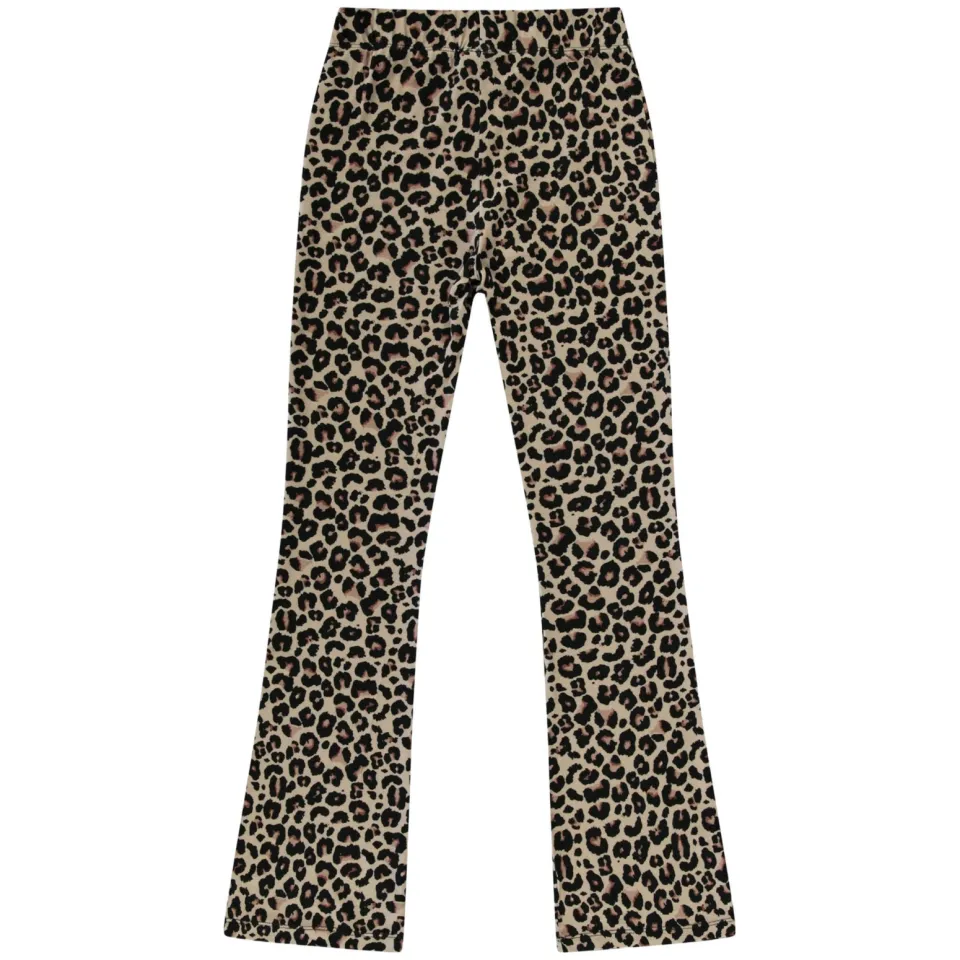 Cars legging bruin met panterprint, foto 2