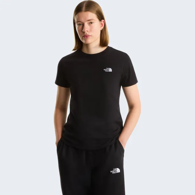 The North Face Evolution Simple Dome t-shirt dames zwart