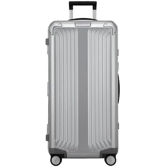 Samsonite Lite-Box Alu Trunk 80 aluminium koffer zilverkleurig silver