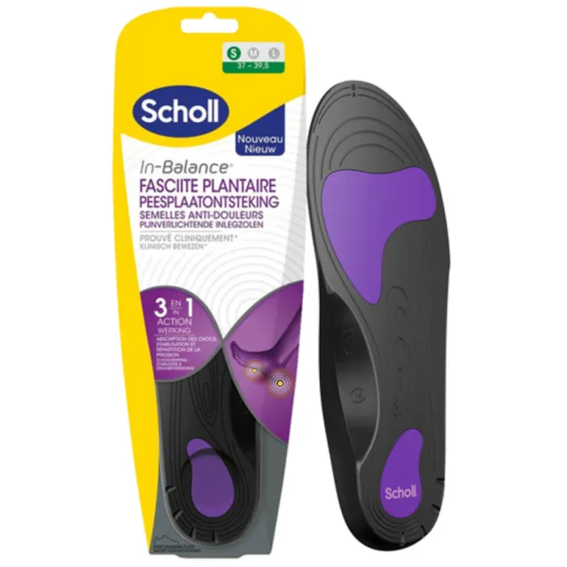 Dr. Scholl's Balance Inlegzolen Peesplaatontsteking Small (-39,5) 1 paar, foto 2