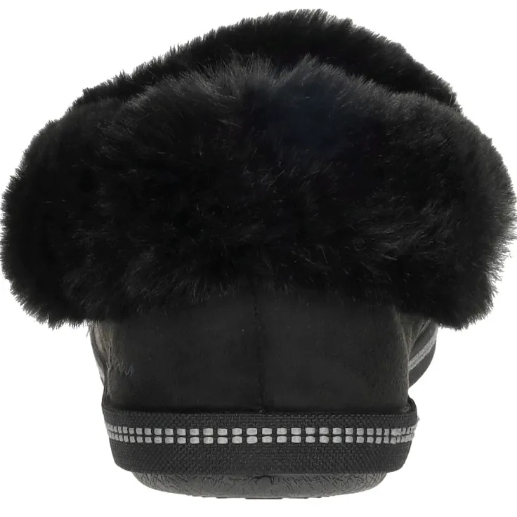 Skechers Cozy Campfire Winter Nights pantoffels zwart, foto 8