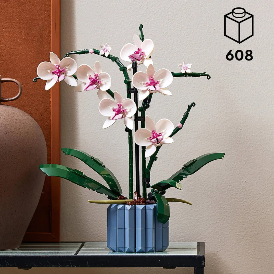 Lego Botanical Collection Orchidee Decoratie Planten Bouwpakket voor Volwassenen 10311 (bloemen) orchidee 10311, foto 3