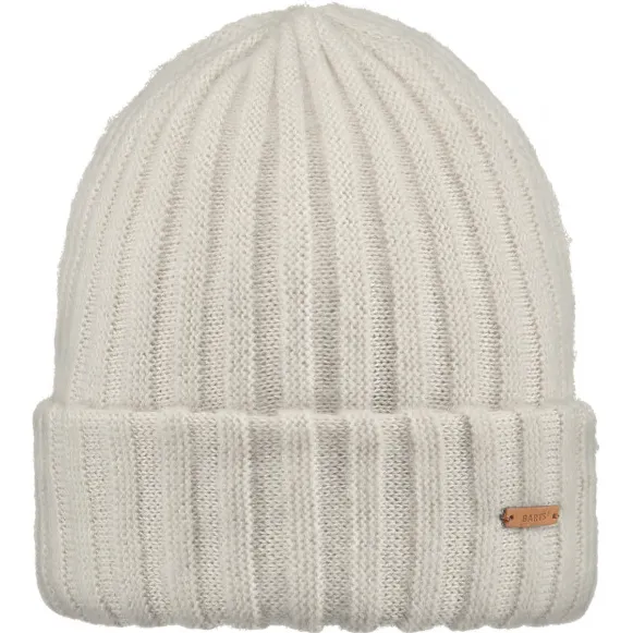 Barts Bayne Beanie muts ecru