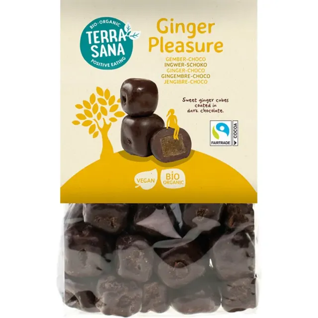 TerraSana Ginger Pleasure Choco Bio chocoballs