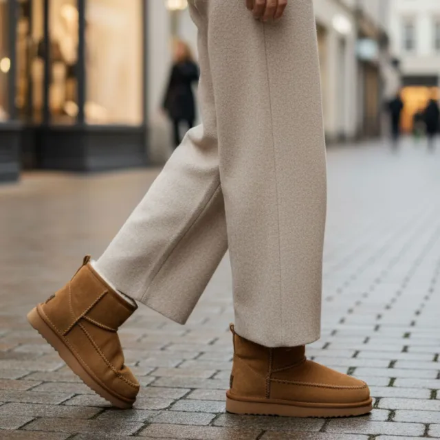 Warmbat Wallaby winterboots cognac