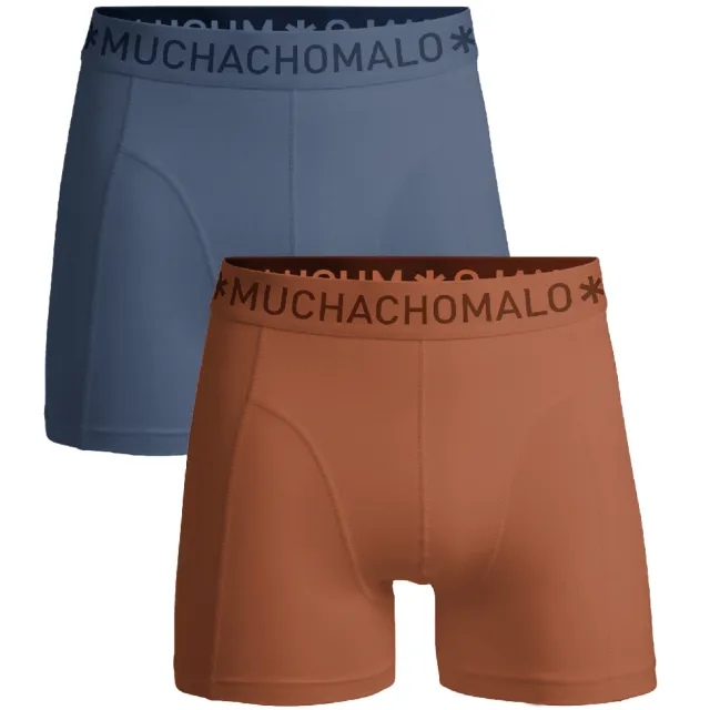 Muchachomalo Heren 2-pack Boxershorts Oranje