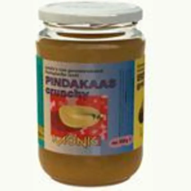 Monki Pindakaas Crunchy Bio 650 gr