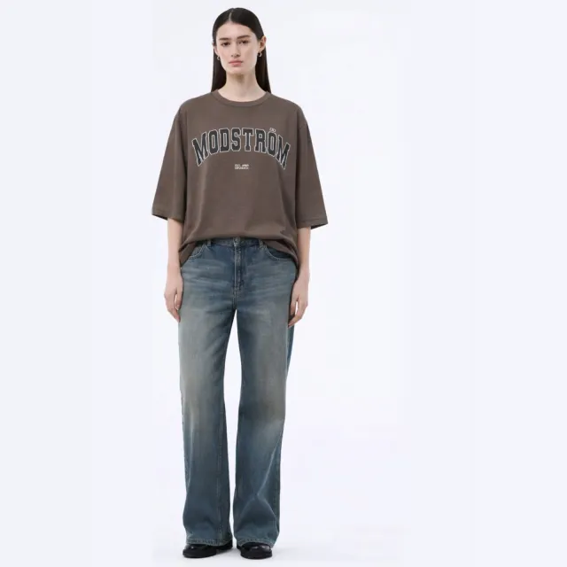 Modström T-shirt bruin