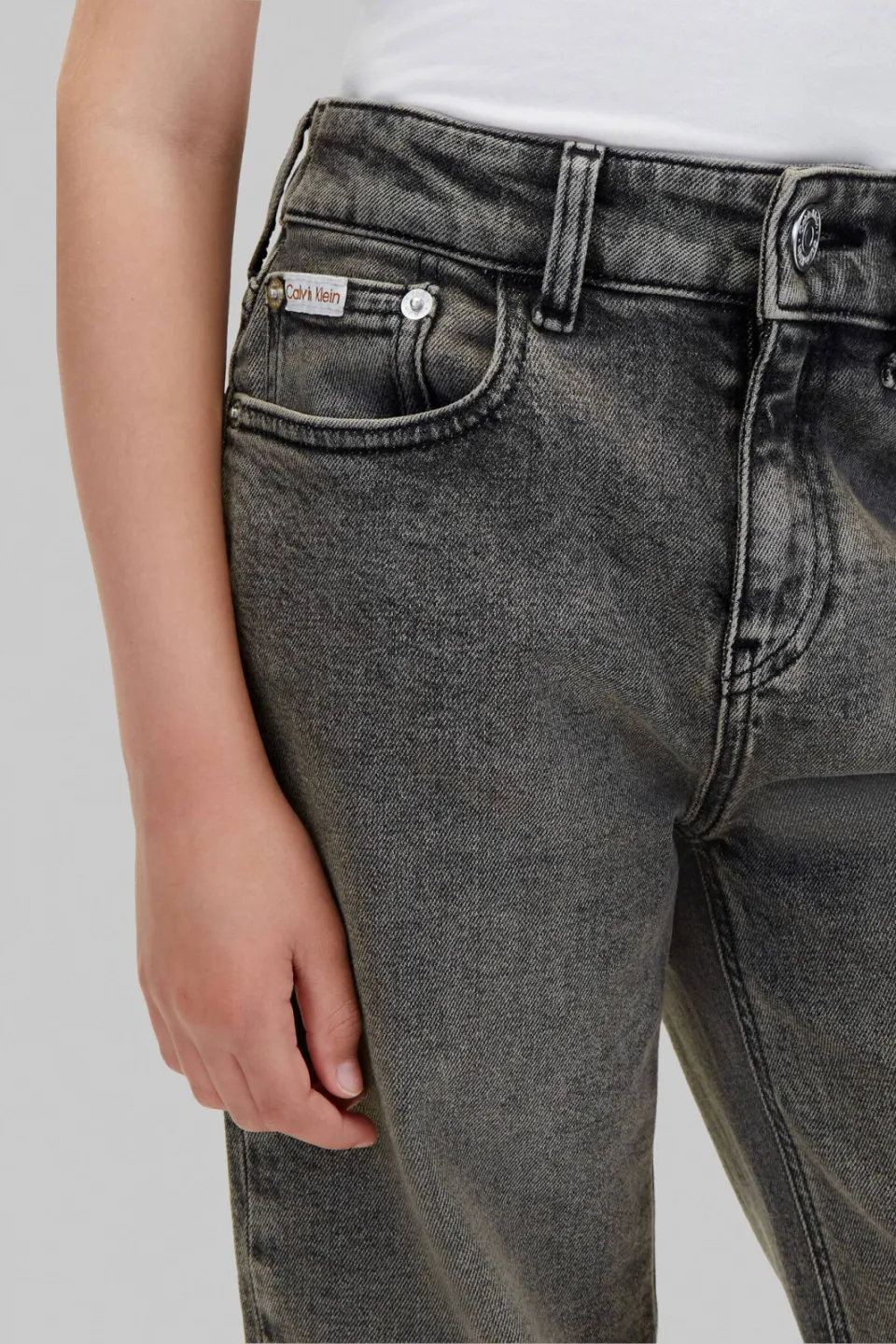 Calvin Klein loose fit jeans - onyx black, foto 6