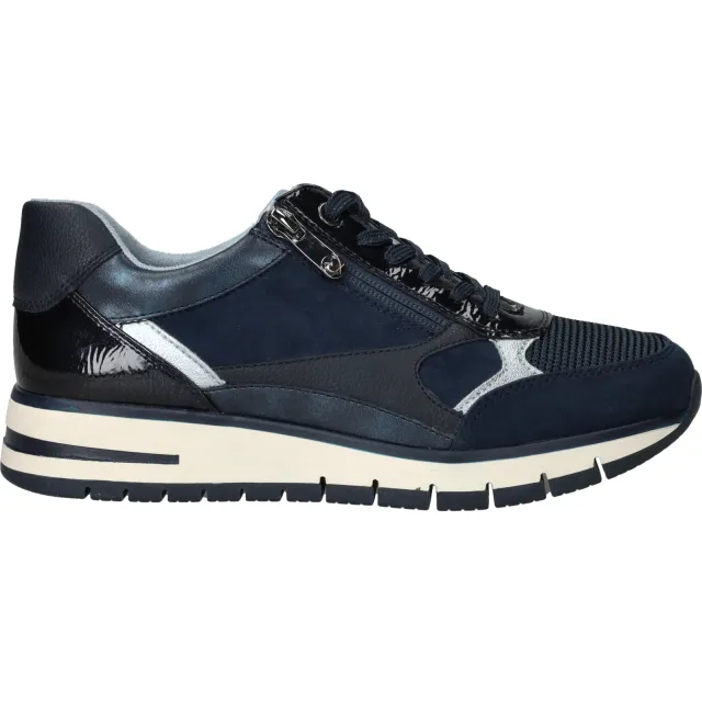 Marco Tozzi sneaker donkerblauw blauw