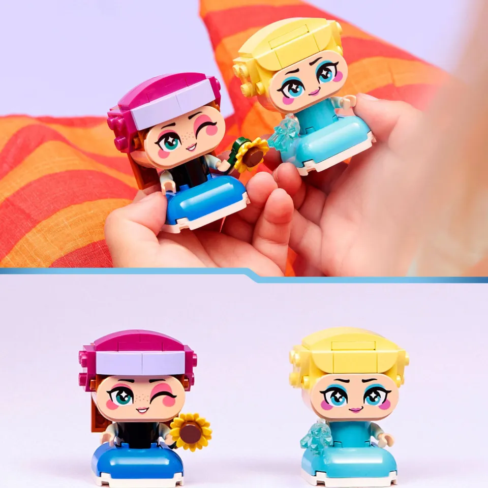 Lego Disney Mini Anna en Elsa Bouwbaar Speelgoed 43284, foto 5