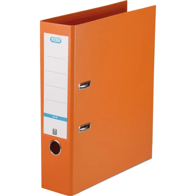 Ordner elba smart pro+ a4 80mm pp oranje