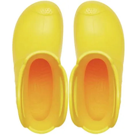 Crocs Schoolkind regenlaarzen - geel, foto 3