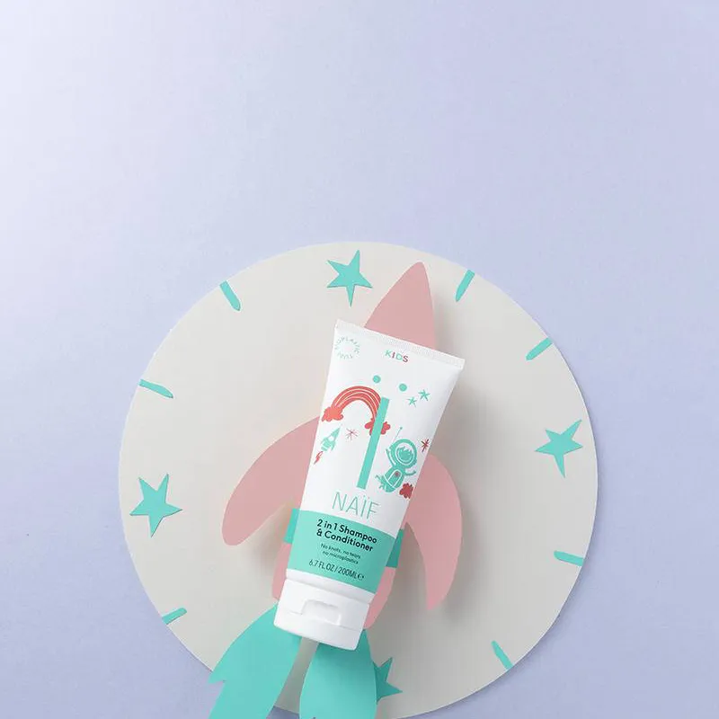Naif Kids 2-in-1 shampoo en conditioner