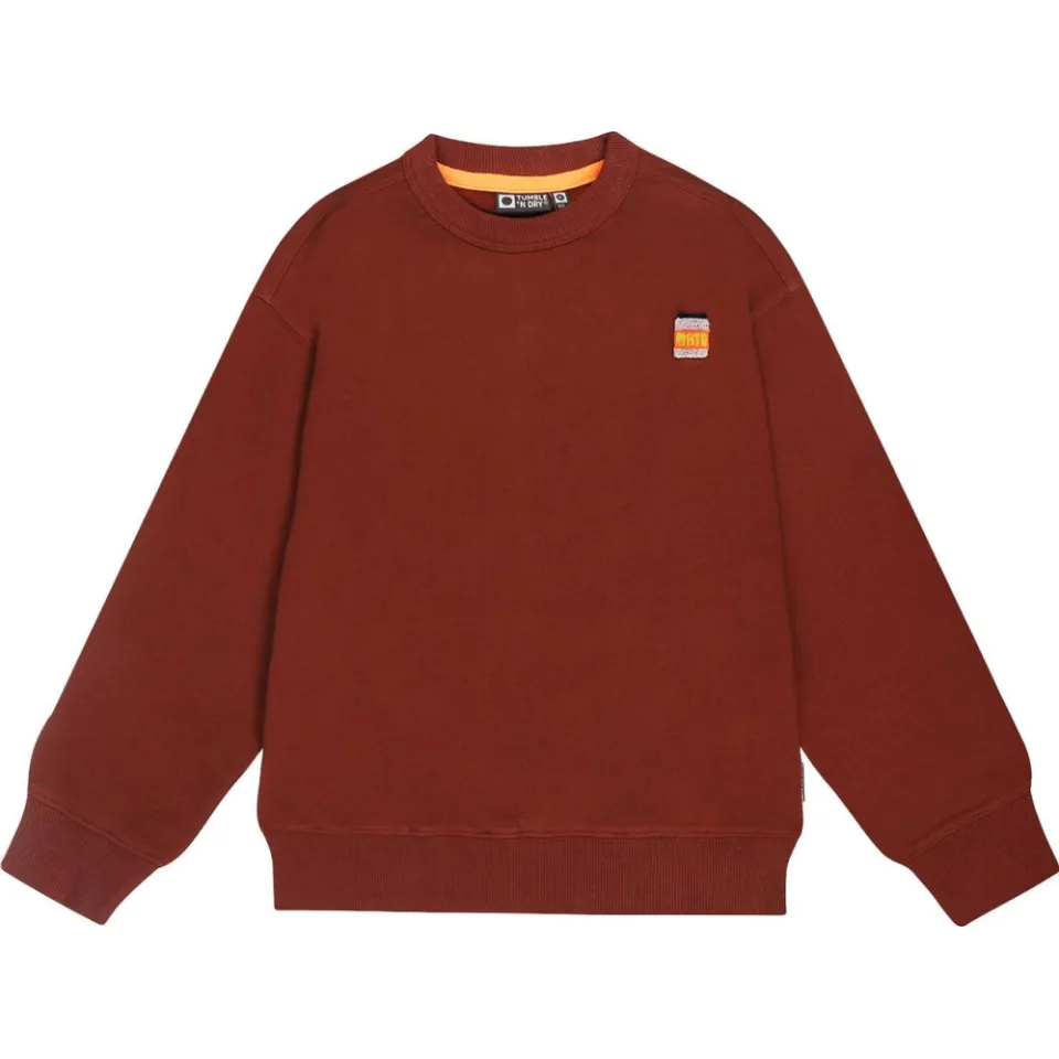 Tumble 'n Dry sweater met backprint en borduursels - rood, foto 2