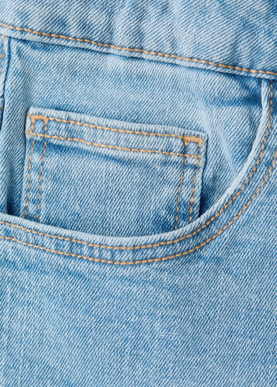 Mango Kids denim short lichtblauw denim, foto 3
