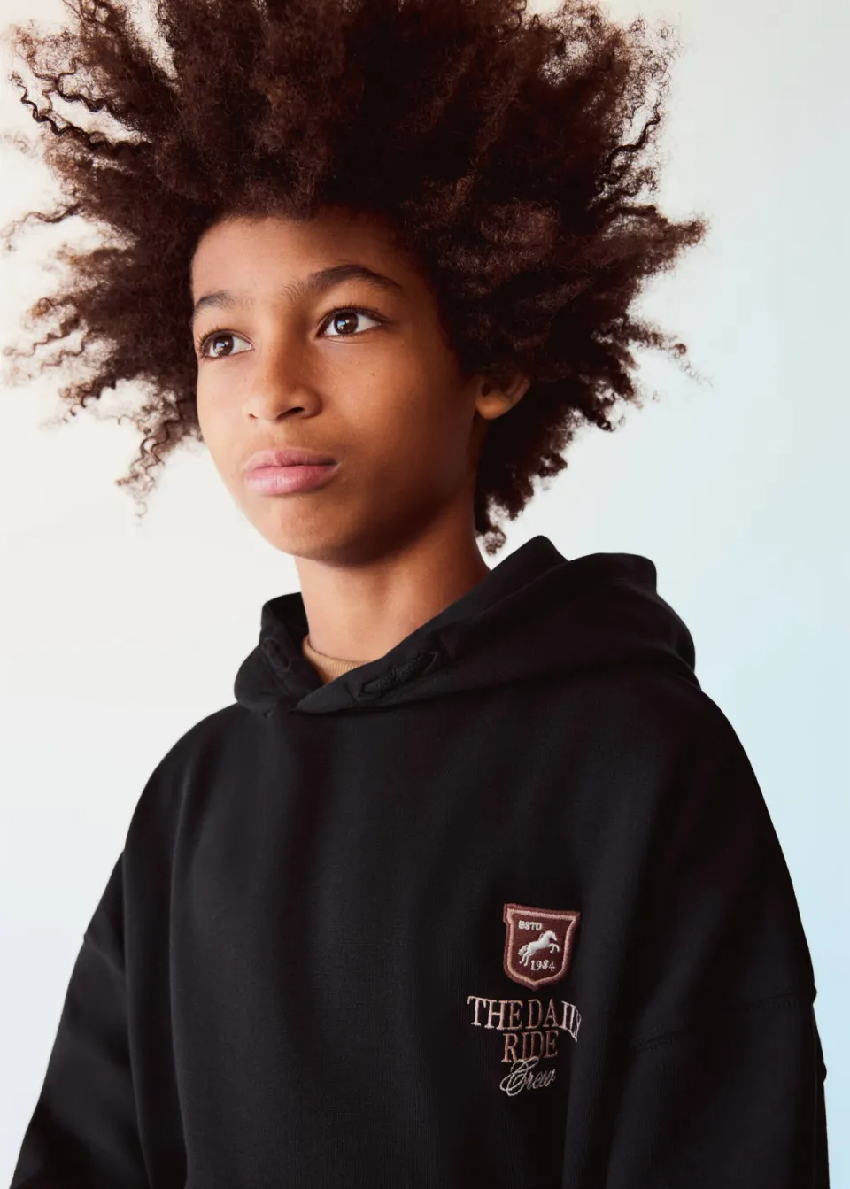 Mango Kids sweater met backprint - zwart, foto 5