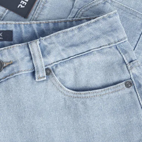 Rellix denim korte broek lichtblauw, foto 8