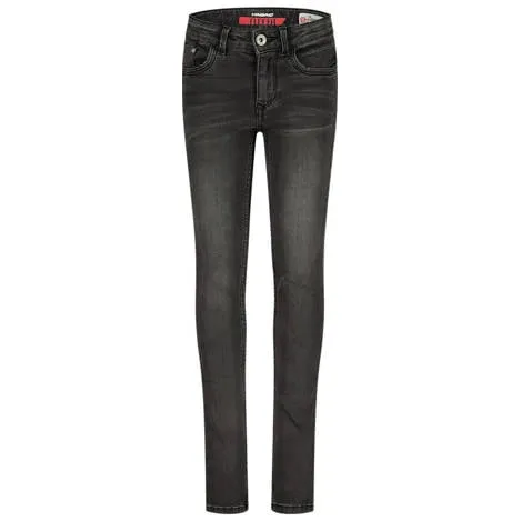 Vingino super skinny jeans BIANCA grey vintage Grijs Meisjes Stretchdenim