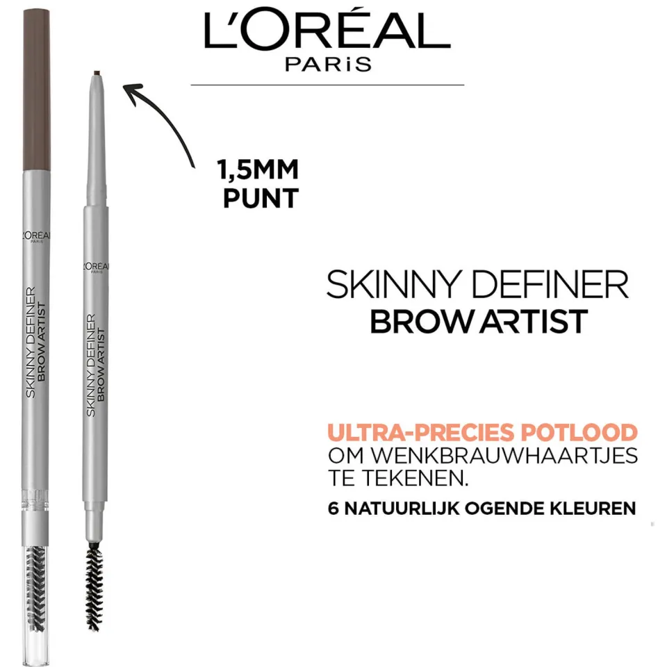 L'oréal Infaillible Brow 24H wenkbrauwpotlood 8.0 Light Cool Blonde, foto 5