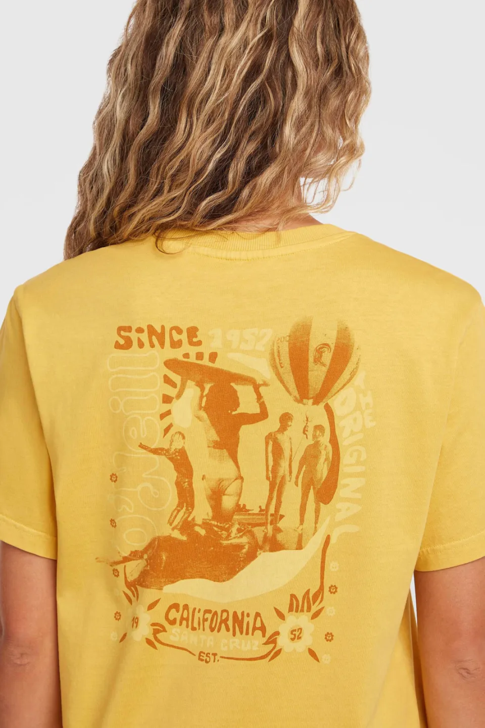 O'Neill O'Riginals Vintage Graphic t-shirt geel, foto 5