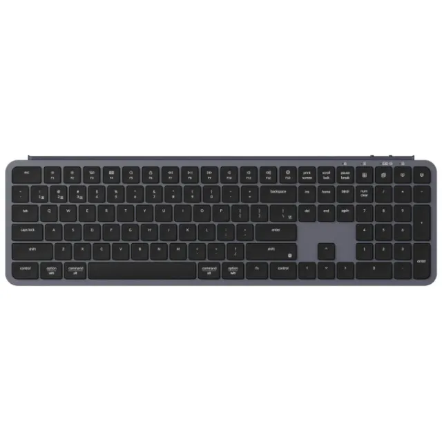 Keychron B6 Pro Ultra-Slim toetsenbord grijs