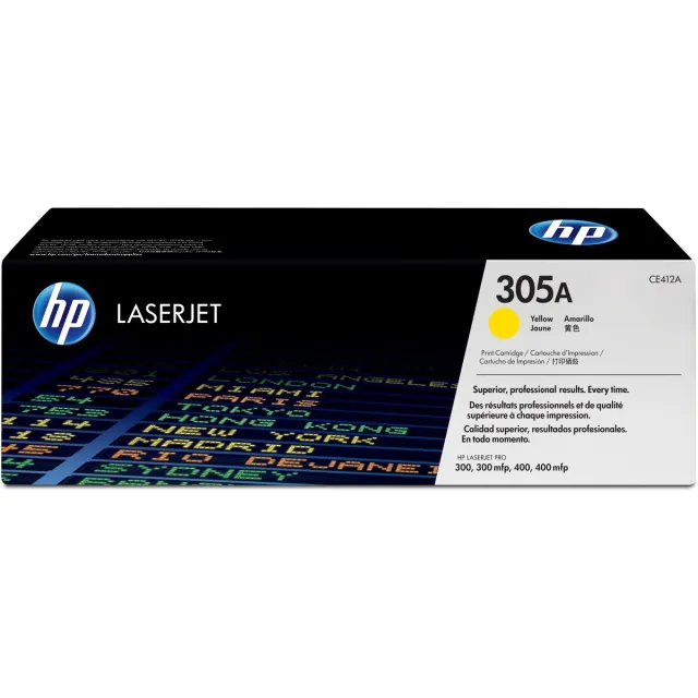 Hp CE412A 305A Toner Geel, 2.6k