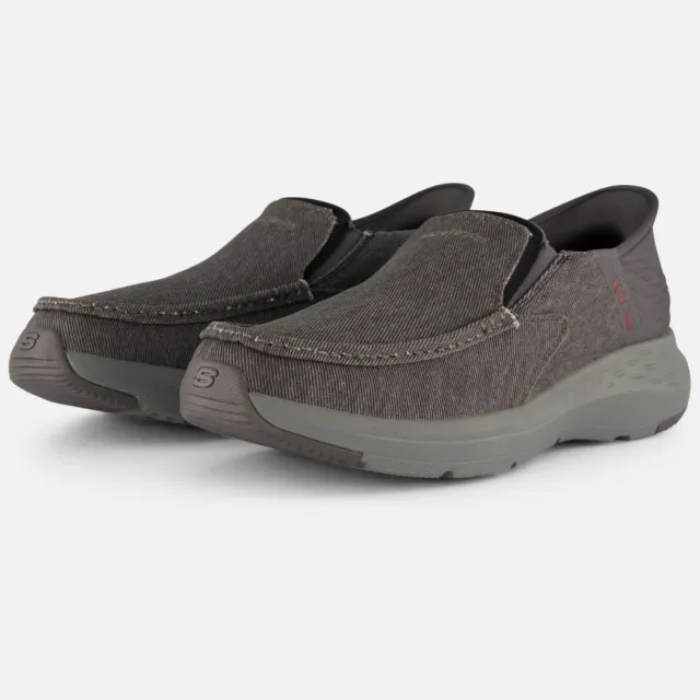 Skechers Slip-ins Parson instappers donkergrijs, foto 2
