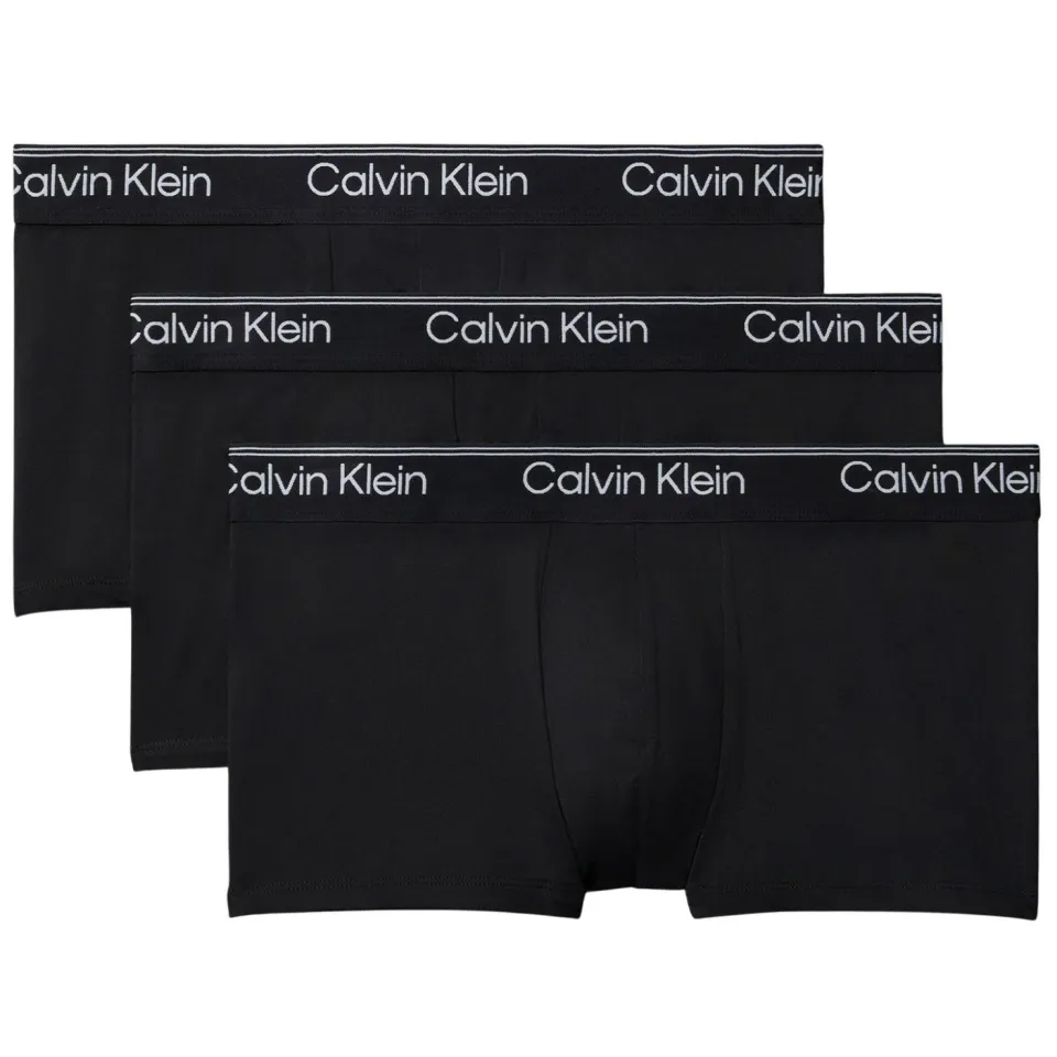 Calvin Klein Low Rise Trunk boxershorts zwart 3-pack, foto 3