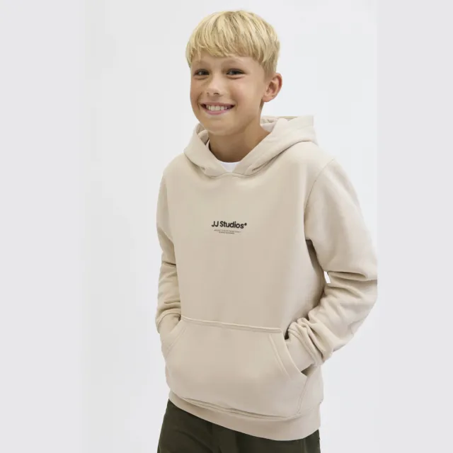 Jack & Jones JUNIOR hoodie ecru