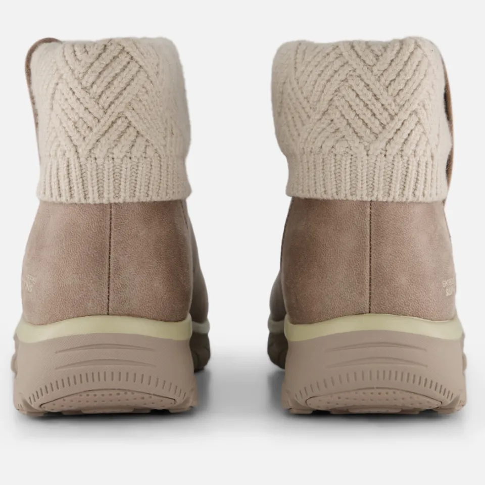 Skechers Slip-ins Easy Going Cozy Weather 4 enkellaarzen taupe, foto 4