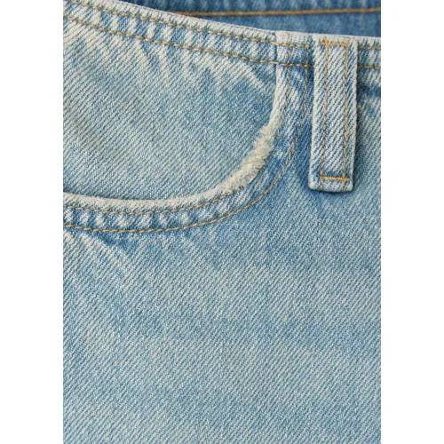 Mango TEEN wide leg jeans - lichtblauw, foto 3