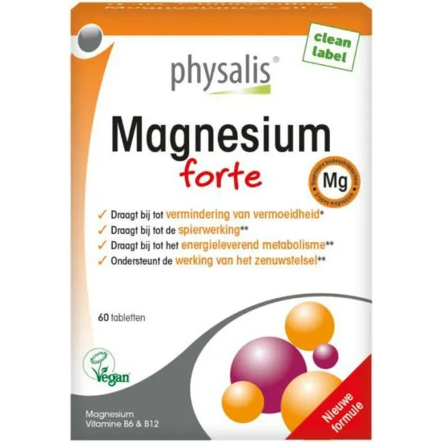 Physalis Magnesium Forte 60 tabletten