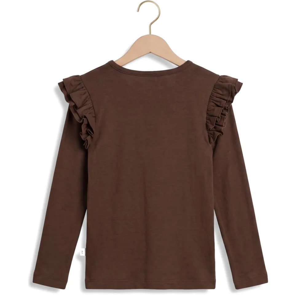 Ton & Ton Tulum longsleeve bruin, foto 2