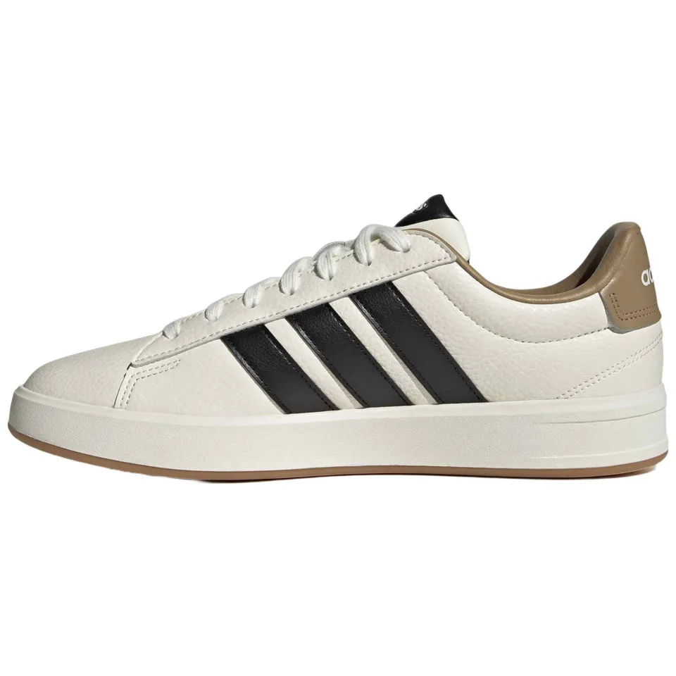Adidas Sportswear Grand Court 3.0 imitatieleren sneakers - ecru/zand, foto 5