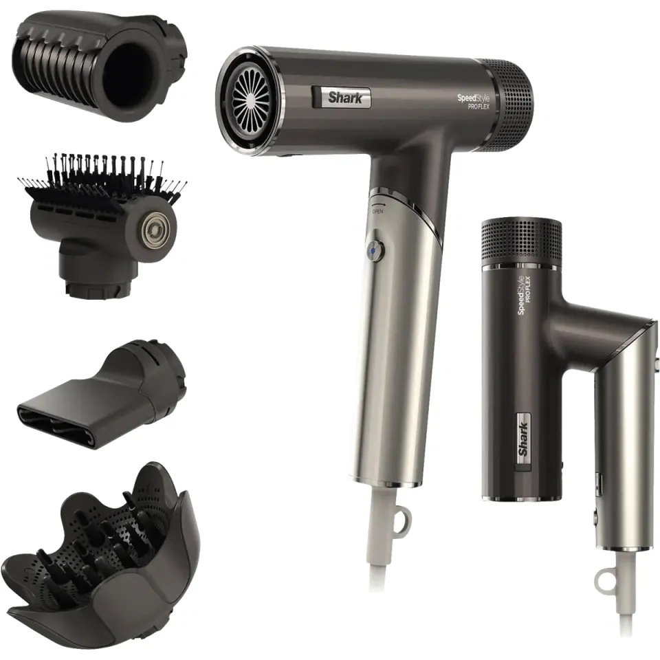 Shark SpeedStyle Pro FLEX HD542EU haardroger grijs, foto 2