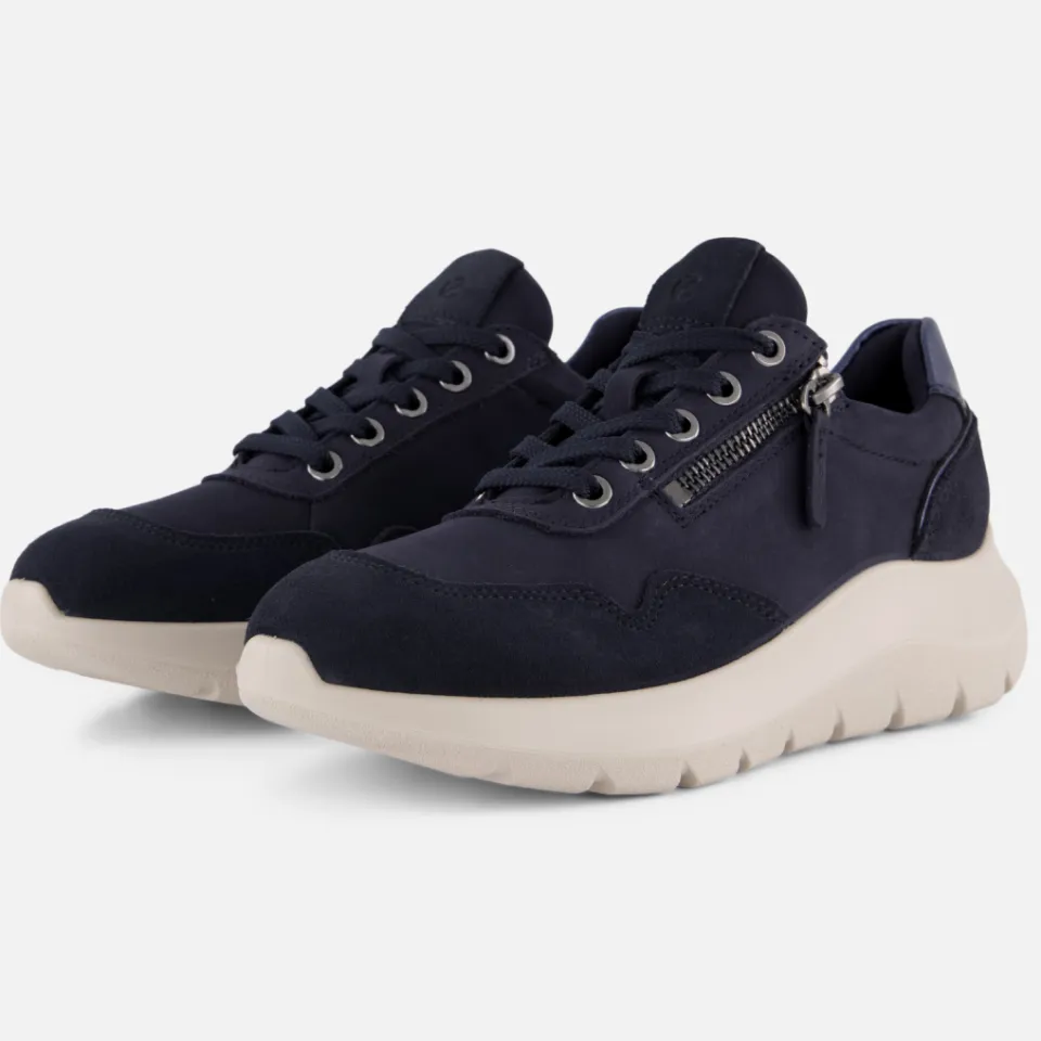 Ecco Valerie Side Zip sneakers blauw, foto 2