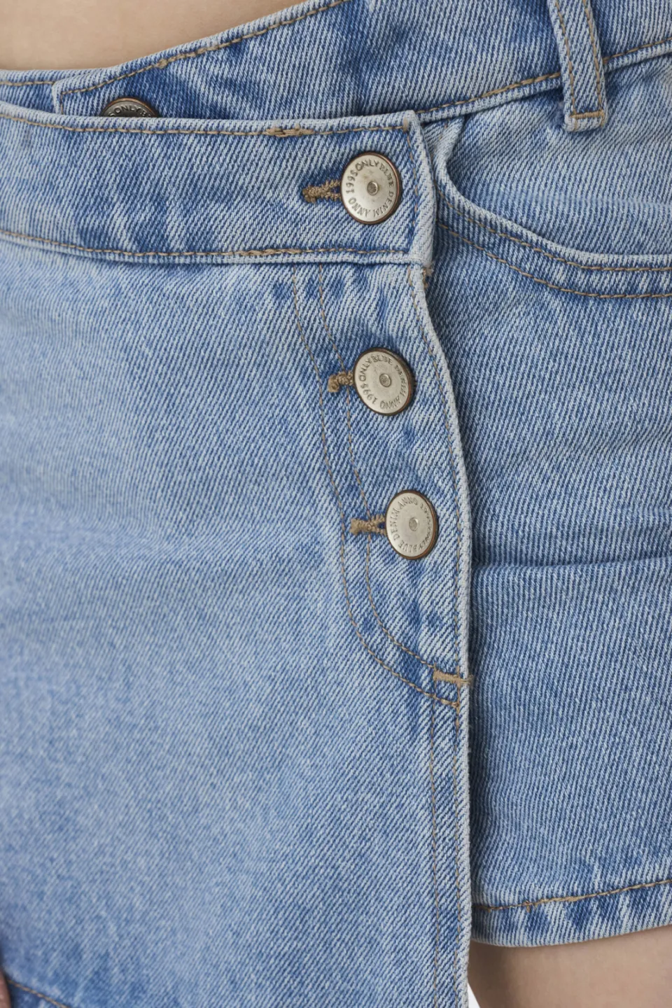 KIDS ONLY GIRL spijkerrok light blue denim, foto 7