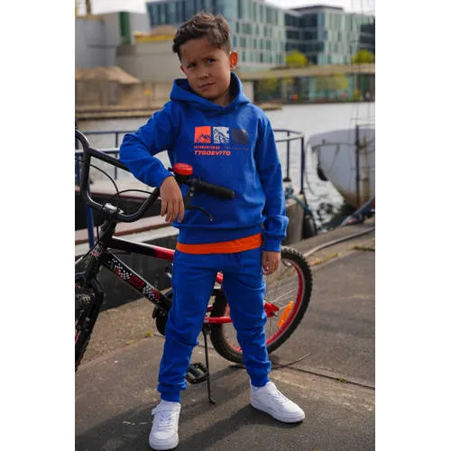 TYGO & vito joggingbroek hardblauw
